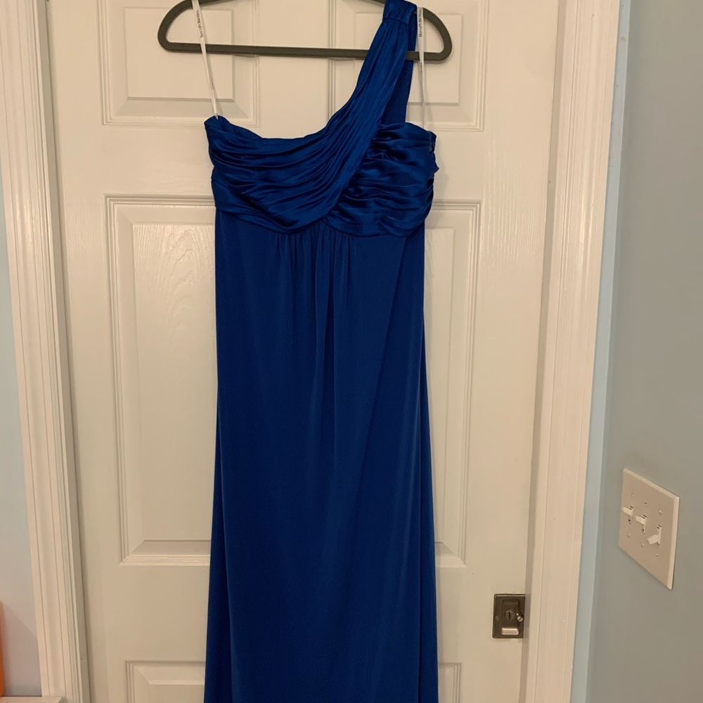 David’s Bridal size 10 blue bridesmaid/prom dress